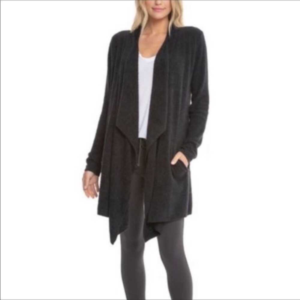 Barefoot Dreams, Cozy Chic Lite Island Wrap, S/M black